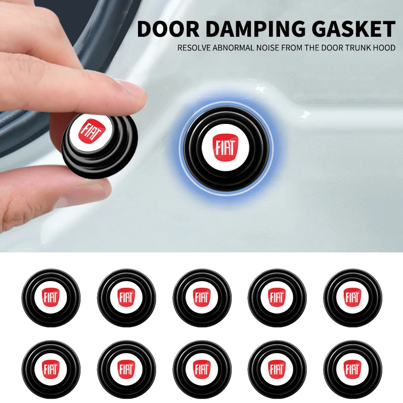 Car Anti-shock Protection Soundproof Silent Buffer Stickers Accessories For Fiat Mazda Opel Nismo Nissan Skoda Peugeot Citroen