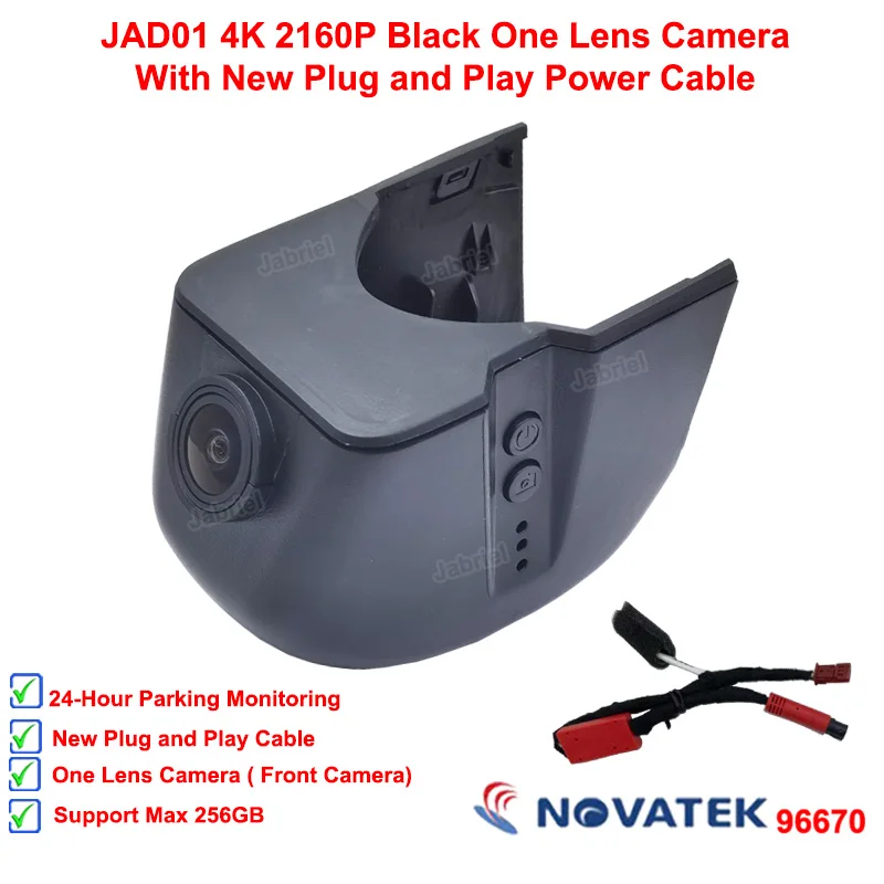 Plug en Play 4K 2160P Auto DVR Dashcam Voor Audi A3 A4 A5 A6 A7 A8 Q3 Q5 Q7 TT 2004-2026 Wifi Auto Camera Dash Cam Video Recorder