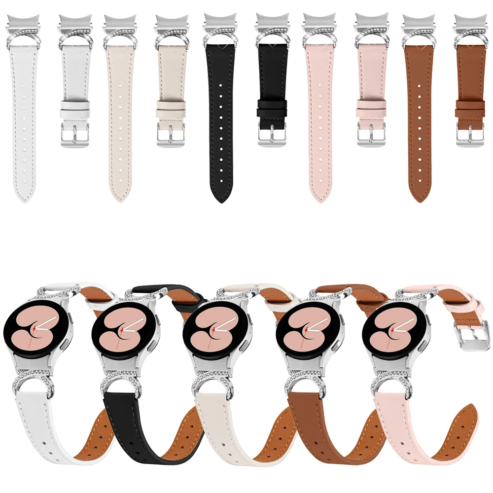 No Gap Strap for Samsung Galaxy Watch 7/6/5/4 40mm 44mm 5 Pro FE Replacement Bracelet Galaxy Watch 6 4 Classic 43 47mm 42 46 mm