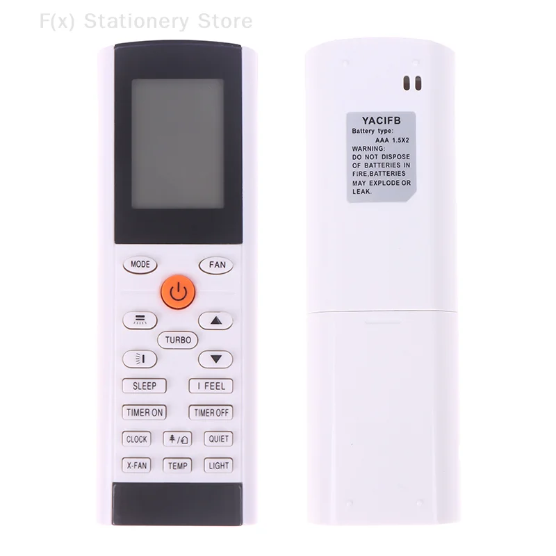 1 Piece Replacement For Gree ELECTROLUX TADIRAN AC Air Conditioner Remote Control Universal YACIFB YAC1FB YAC1FB6 MSHV25D1S
