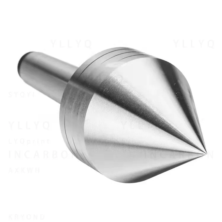 MT2 Live Center 60° Taper Bearing Tailstock Center 0.001mm Precision Umbrella Shape Lathe Center Tool