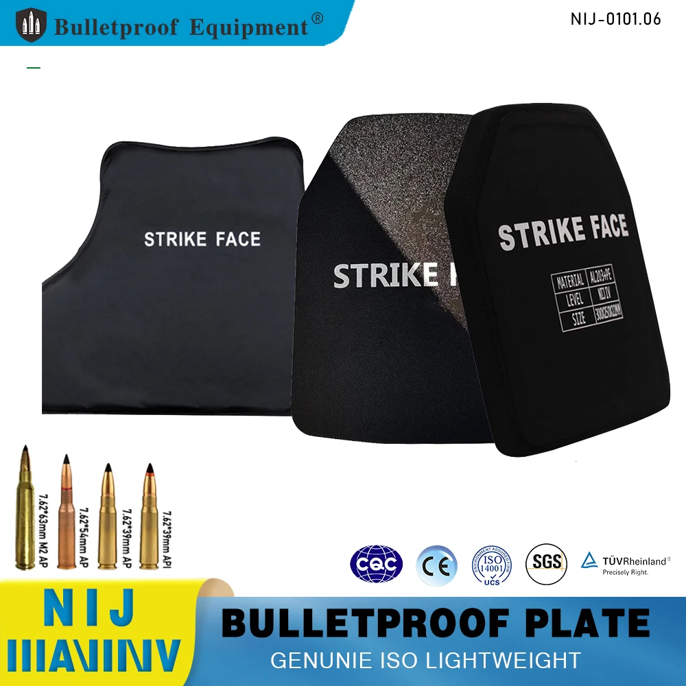 

Genuine ISO NIJ IIIA 3A III IV Bulletproof Plate Bulletproof Armor Bulletproof Shield Protective Armor Ballistic Plate