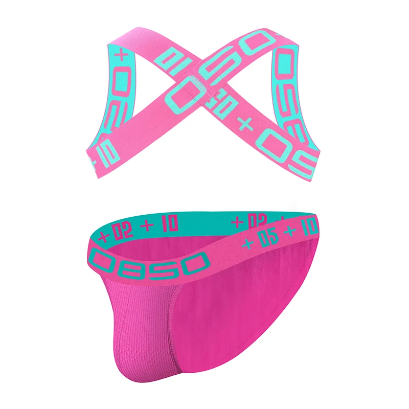 CMENIN القطن مثير الرجال الملابس الداخلية تنفس Stringi سيسي الرجال ملخصات و تانك القمم مجموعة حزام رياضي سراويل رجل السروال ملخصات #6