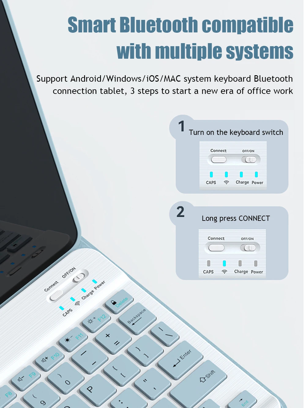 Bluetooth Keyboard Wireless Mouse For Huawei MatePad Pro 11 air 11.5 Case 2023 2022 SE 10.4 V7 V6 for honor X8 X9 12 12.1 키보드