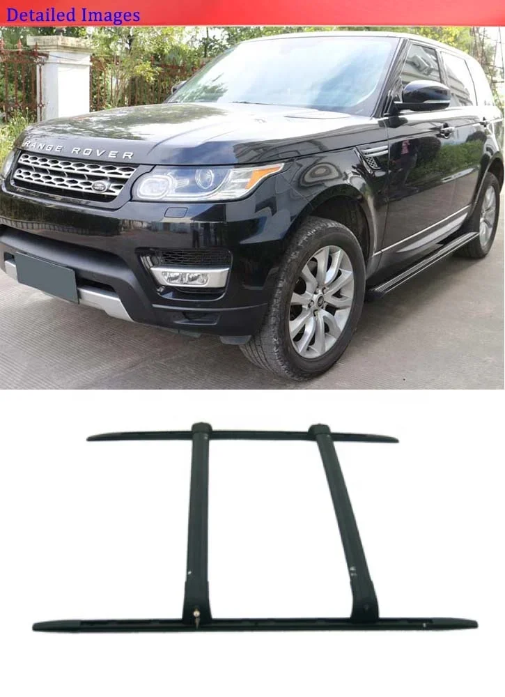 Noble Custom Aluminum Roof Rack Rails Car Roof Rack For LAND ROVER DISCOVERY 4 3 Large Capacity Two Vertical Pole Roof Rack