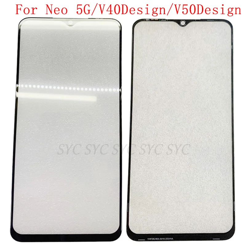 

Front Outer Glass Lens Touch Panel with OCA For ZTE Nubia Neo 5G Blade V40 Design V50 Design Glass Lens Repair Parts