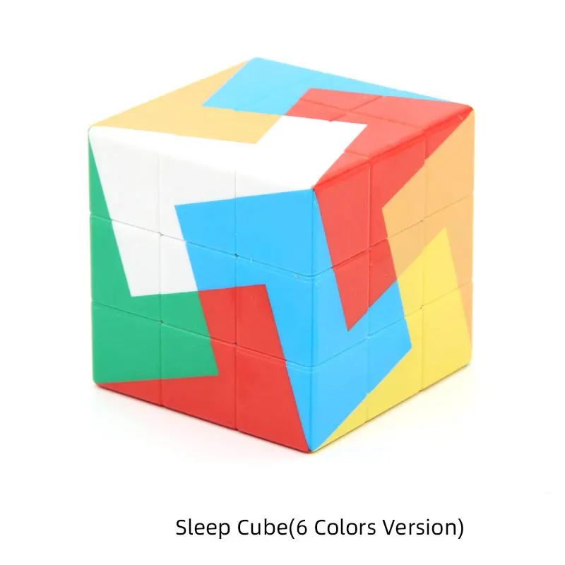 Sleep Cube Merry Christmas 3x3x3 Magic Cube With Snow Speed Twisty Puzzle Brain Teasers Antistress Educational Toys