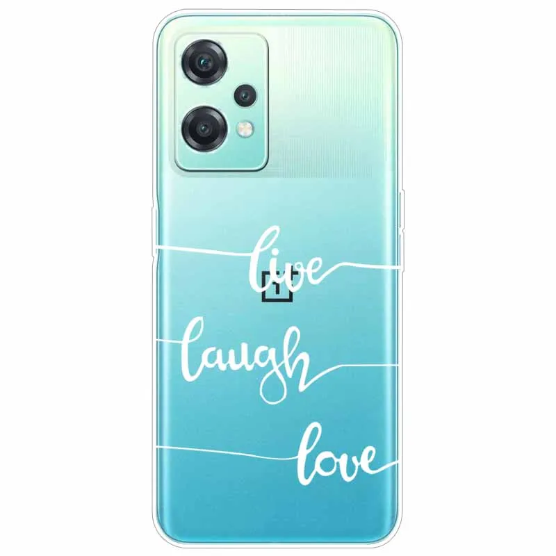 For OnePlus Nord CE 2 Lite 5G Case TPU Clear Soft Fashion Transparent Cover for One Plus Nord CE2 Lite Funda Silicone CE2Lite 5G