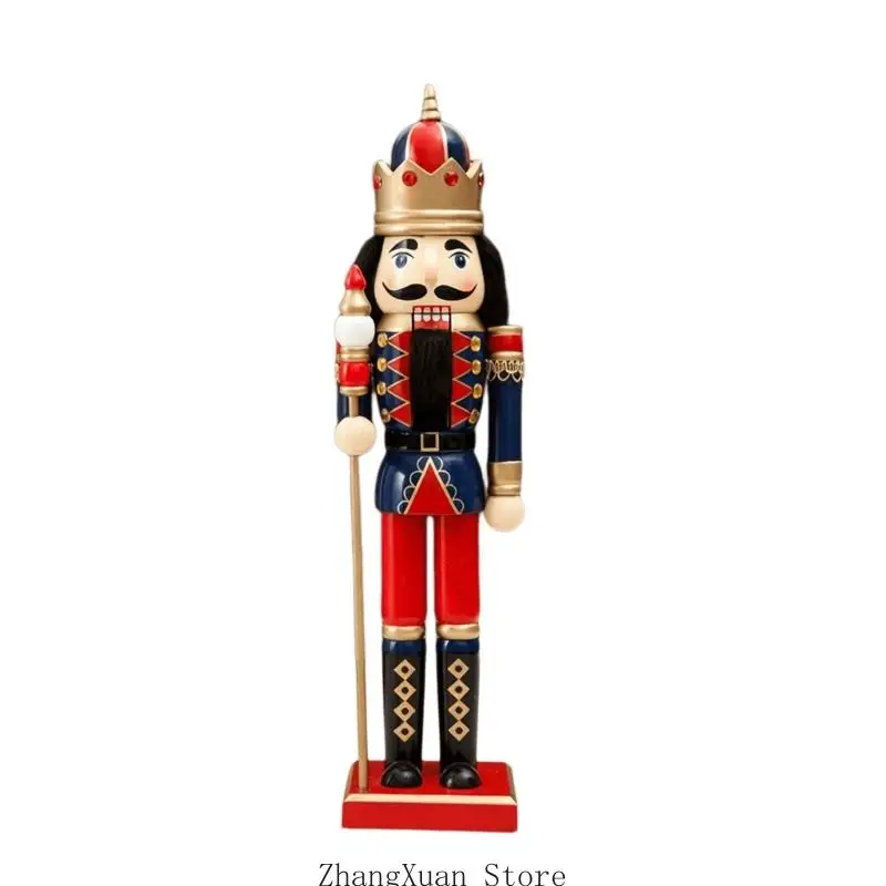 Weihnachtssoldatfigur mit europäischem Charakter für Weihnachtsarrangements 3XUF – Detail 5