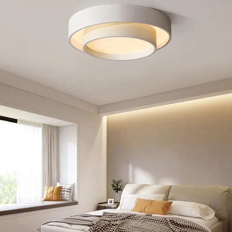 

Nordic Minimalist Modern Ceiling Lamp Designer Living Room Lighting Creative Master Bedroom Corridor White Designer Ceiling Lamp