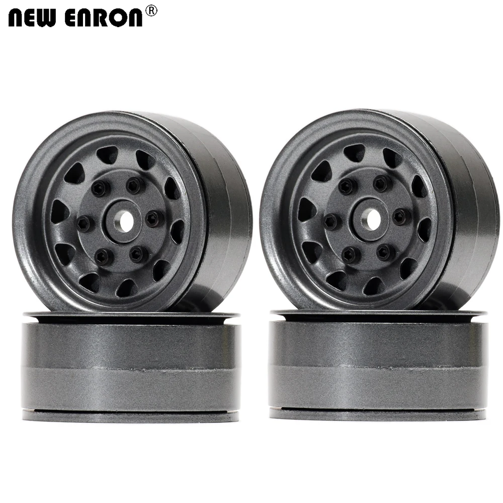 

НОВЫЙ ENRON алюминиевый обод колеса с бусинами 1,9 дюйма для RC 1/10 Rock Crawler SCX10 TRX-4 D90 радиоуправляемые автомобили для взрослых 1:10