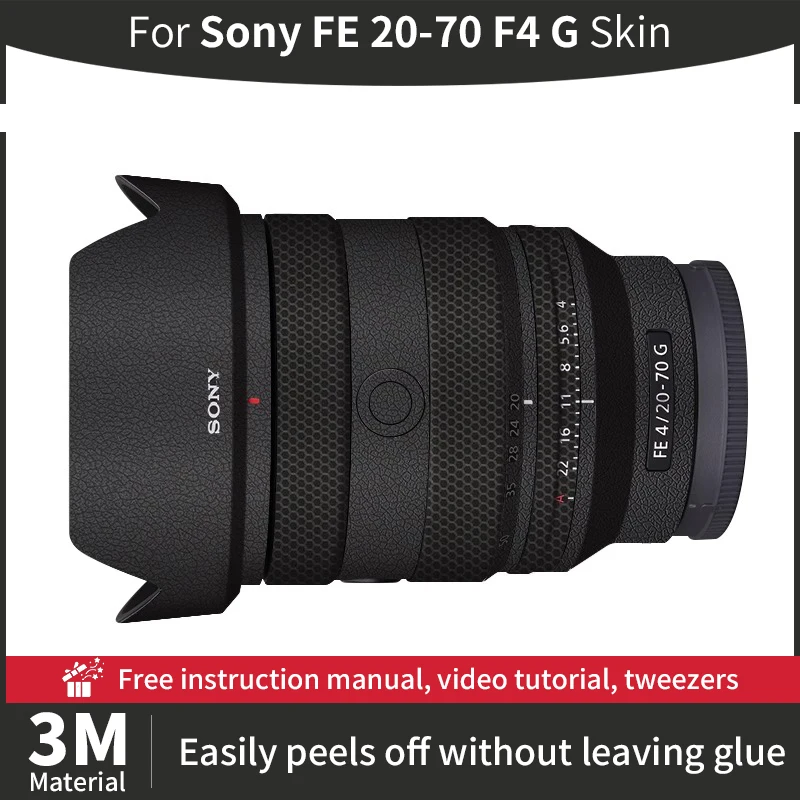 For Sony 20 70mm Skin Sony FE 20-70 F4 G Lens Skin Anti-scratch Camera Lens Sticker Protective film More Colors