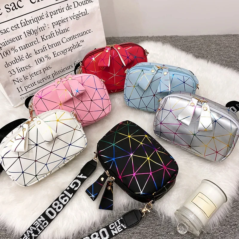 Mulheres laser crossbody saco estilingue bolsa de ombro geléia holográfica praça mensageiro bolsa para senhora diariamente pequena bolsa