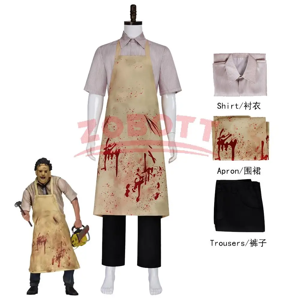 

Texas LeatherFace Косплей Костюм Латексная Маска Ужасы Необычные Платья Вечеринка Косплей Вечеринка Для Хэллоуина Карнавал