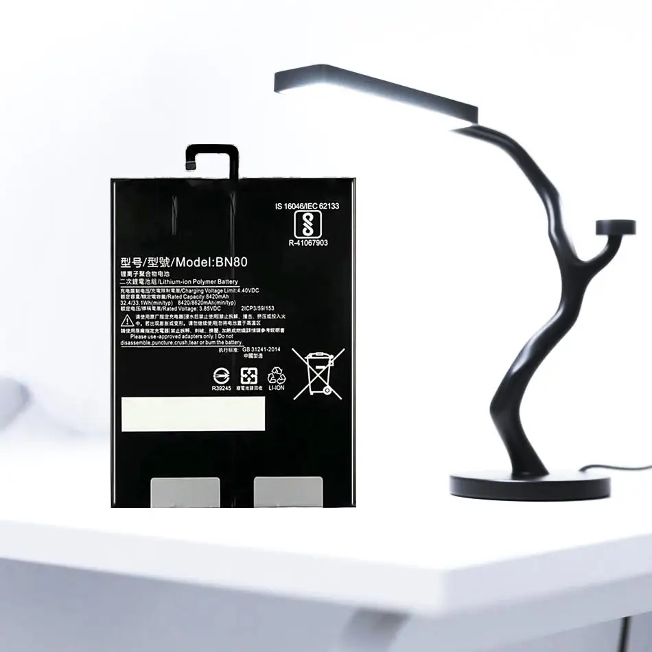 

For Xiaomi Pad 4 Plus Tablet Battery BN80 Long Lasting 8420Mah Reliable Power