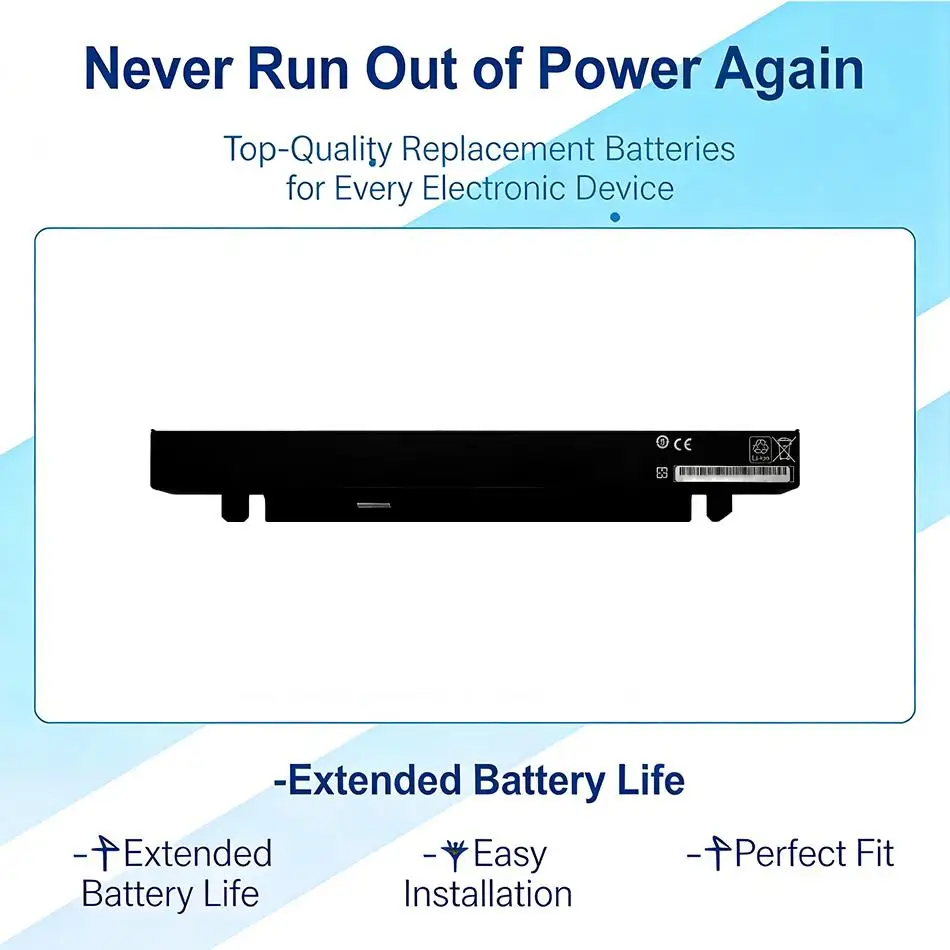

6800Mah Laptop Battery A41-X550A High-Capacity For Asus A41 X550A X450 X550 X550C X550B X550V X450C X550CA A450 A550 X550L