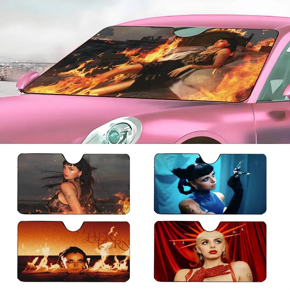 

Singer Rebecca Black SALVATION Car SunShade Parasol Car Windshield Sun Shade UV Protection and Interior Cooler