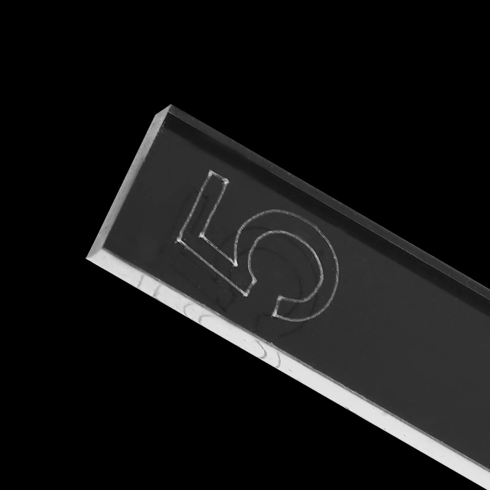 

Alipis 2pcs Biscuit Thickness Ruler Butter Cookie Rolling Pin Baking Tool Acrylic Transparent Pies Guide