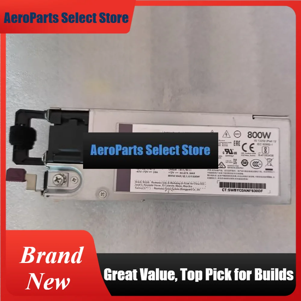 AeroParts800W Power Supply 48vdc 865434-b21 866728-001