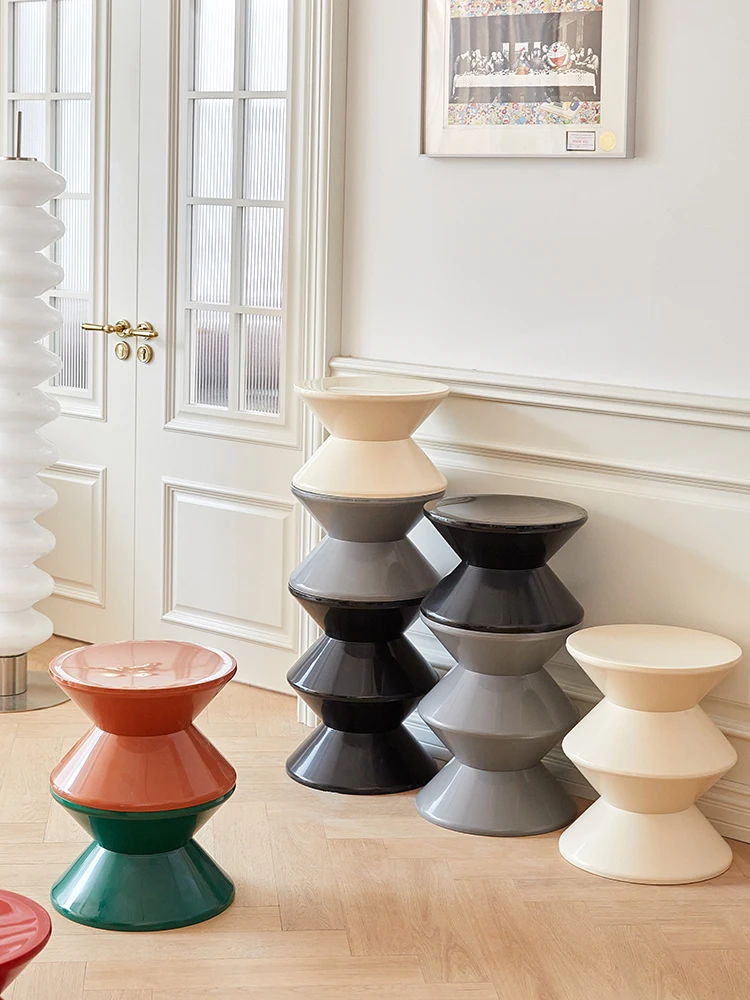 Nordic simplicity Hourglass stool