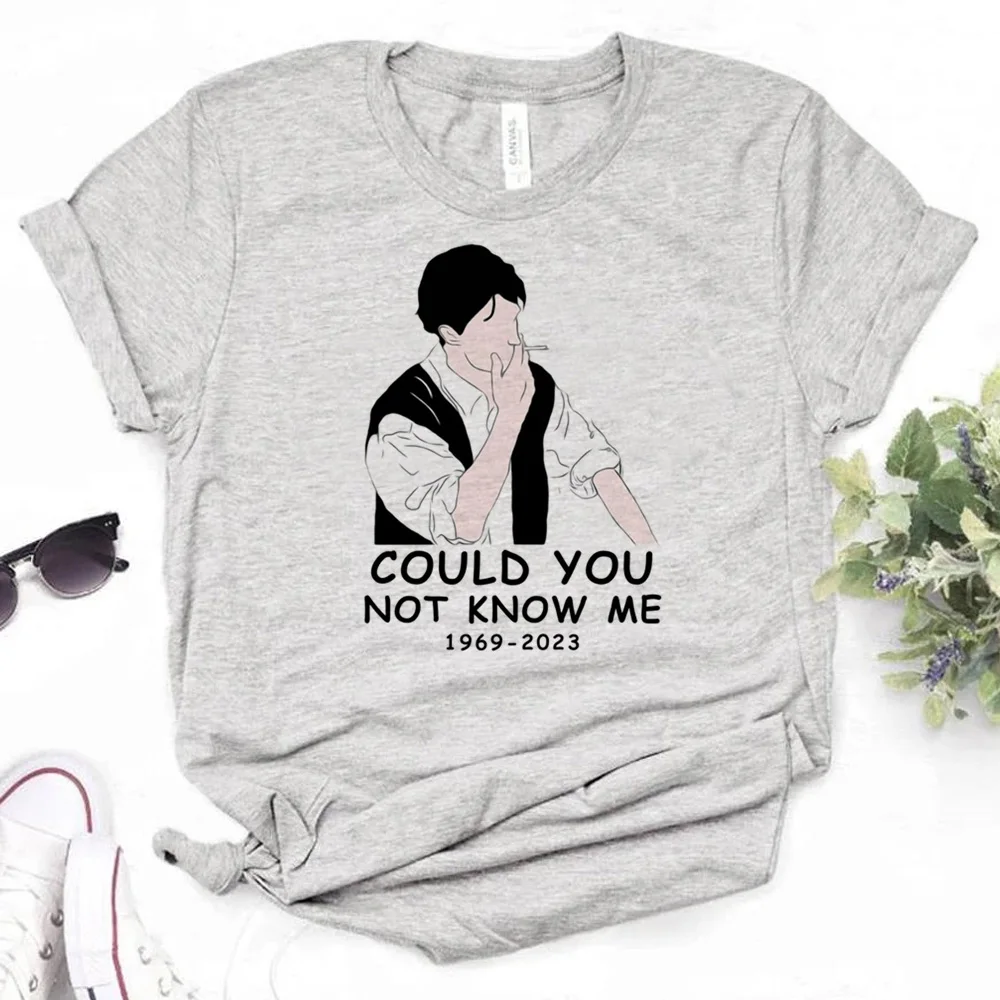 

Chandler Bing t-shirts women graphic tshirt girl Japanese funny comic clothes