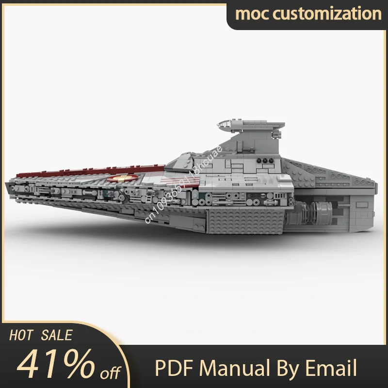 

НОВЫЙ 1813 шт., акклиматор Star Battle Cruiser, космический корабль, сделай сам, креативная детская кирпичная игрушка, здание на день рождения, праздничный подарок, блоки