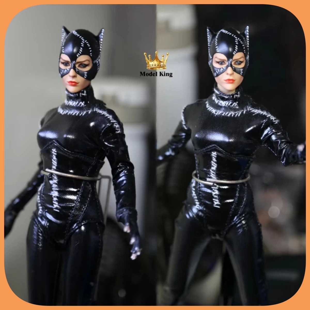 In Stock KUMIK KMF022 1/6 Scale Batman 92 Cat Girl Full Set For 12inchs Action Figure Collectible Model Toys