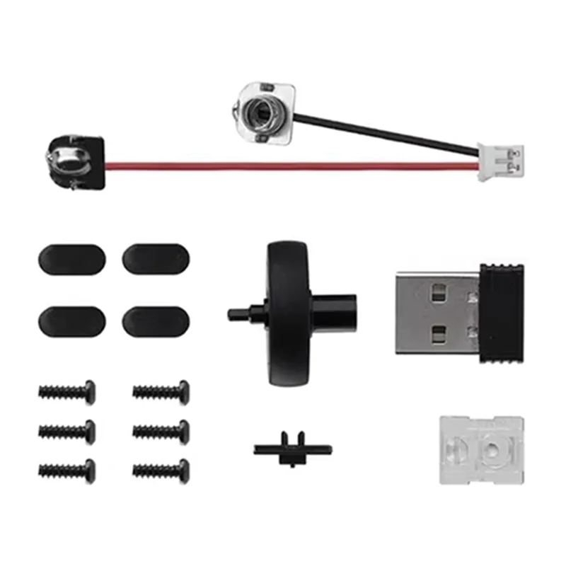 A13E-For Bambu Lab Wireless Mouse Kit 002- DIY 3D Printing Computer Mouse Components Including Printer Parts And Hardware