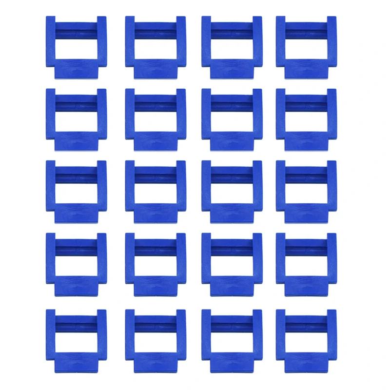 20Pcs PCI-E Riser Card Retainer Vertical Mount Locker PCIE 1X Solt Retainer For Mining BTC Riser For Video Card