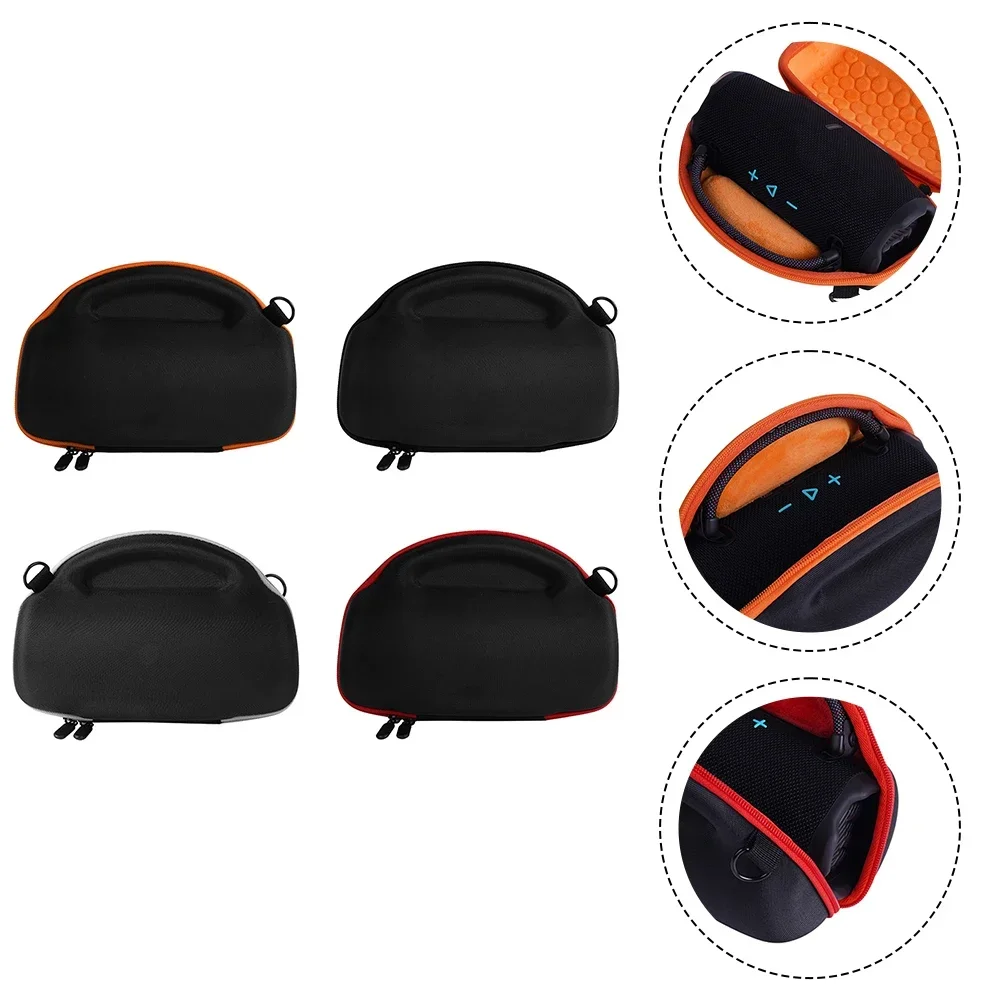EVA Waterproof Speaker Case Compatible with For JBL Charge 6 Features Convenient Shoulder Strap for Portability