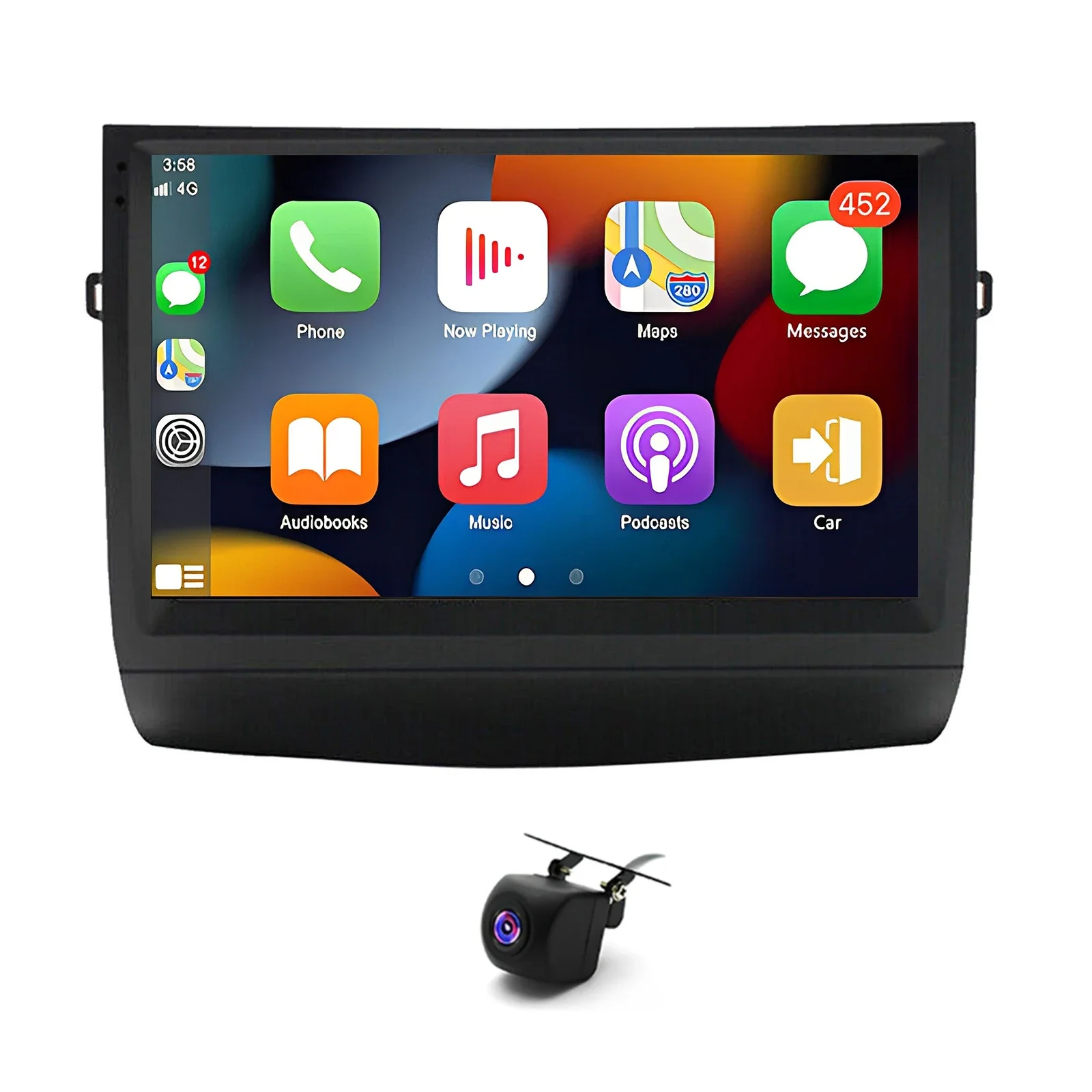 

9Inch Car-play Car Stereo Radio GPS Navi WIFI 2+32G Compatible for Prius 2003-2009 Android 13