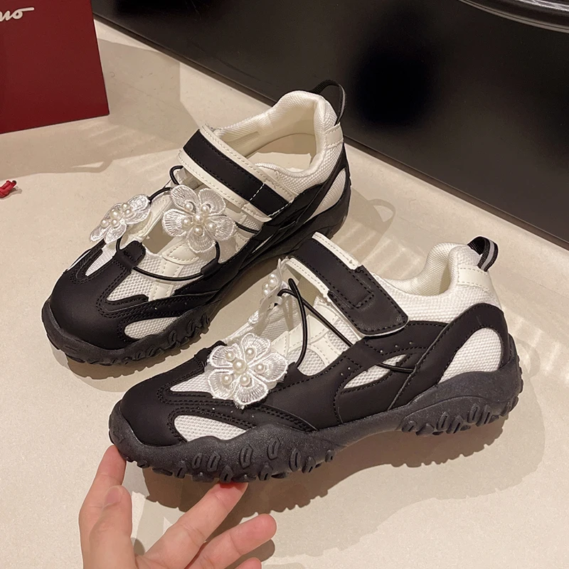 

Flower Women's Sport Shoes Flats Sneakers Summer Loafers Sandals 2025 New Running Shoes Casual Hiking Walking Zapatillas Mujer