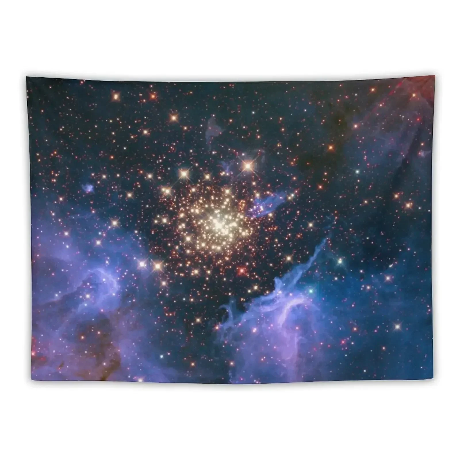 

Star Burst Cluster in Nebula NGC 3603 Giant molecular cloud Tapestry Aesthetic Decoration Outdoor Decor Tapestry