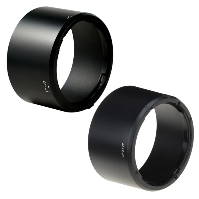 ET77 Lens Hood for 85mm 2 Macro IS Black Bayonet-Mount Protectors