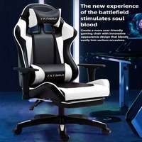 Gaming Gaming Chair Ergonomic Comfortable Leather Gaming Chair Reclining Lifting High Back Rotating Racing Gaming Chair