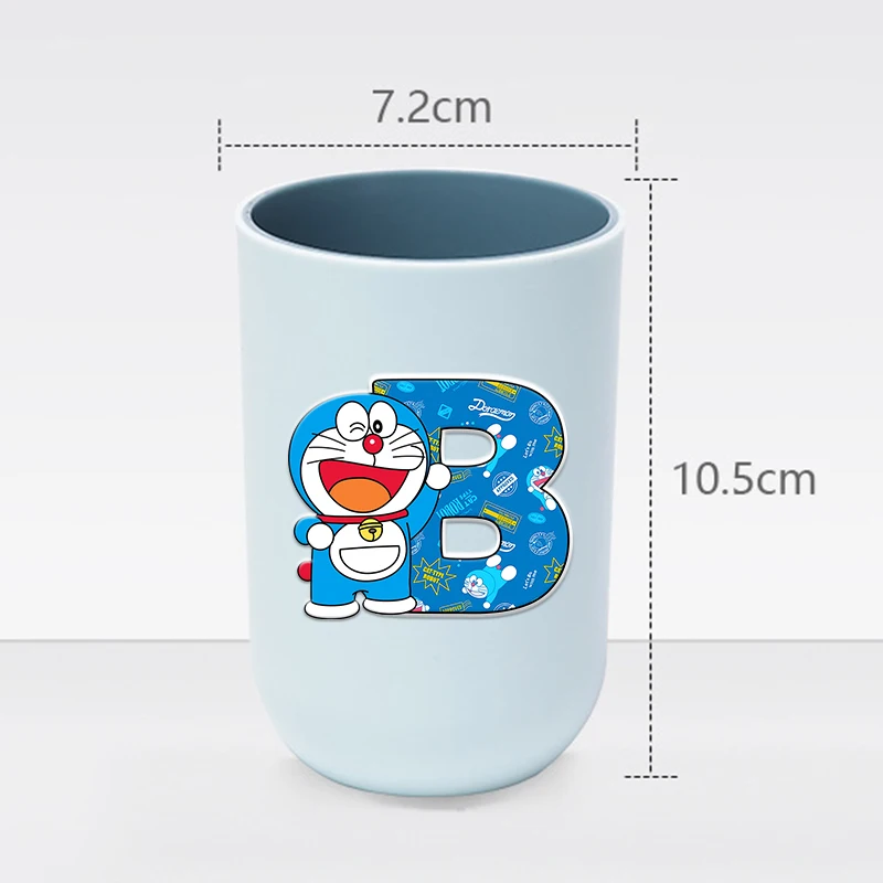 Doraemons Series Portable Wash Tooth Cup Travel Toothbrush Holder Multifunction Washing Water Mug Bathroom Supplie Birthday Gift view 2