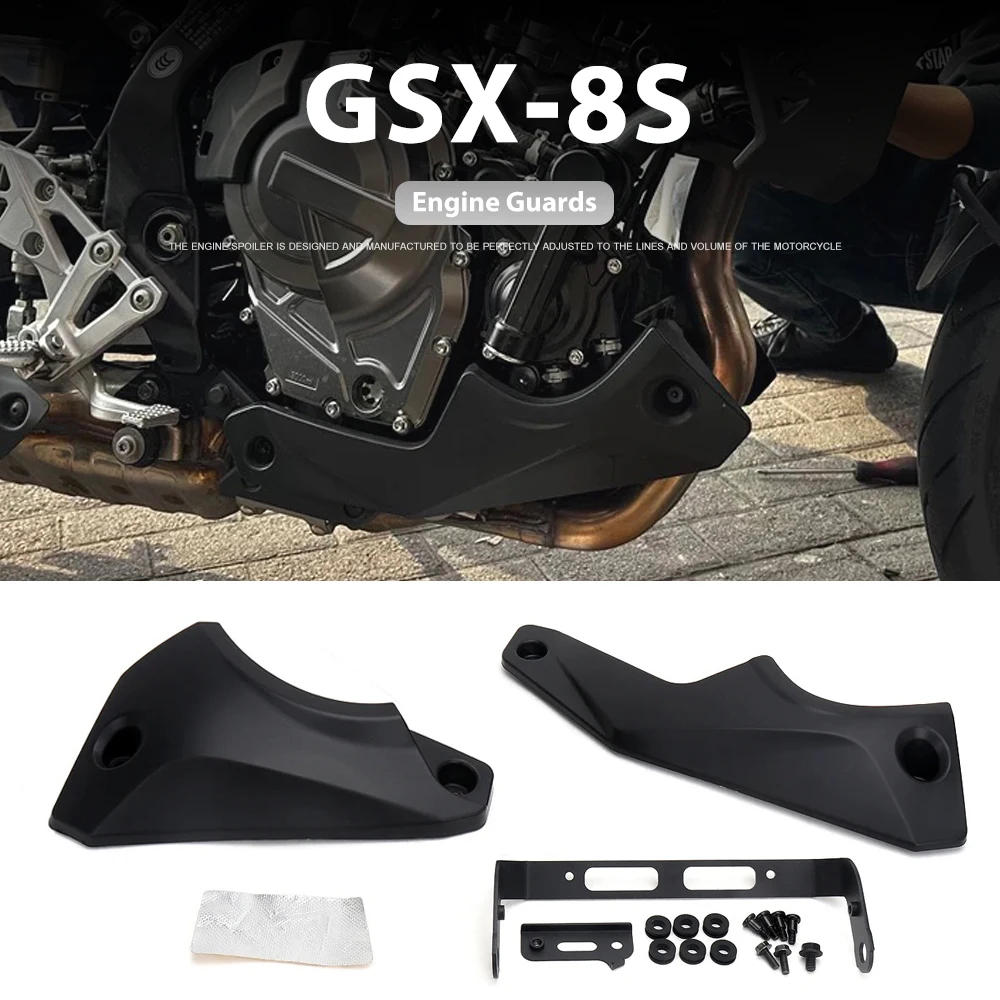 Motorcycle Accessories For Suzuki GSX-8S GSX8S GSX 8S Engine Guard Chassis Shroud Fairing Exhaust Shield Guard Protection Cover