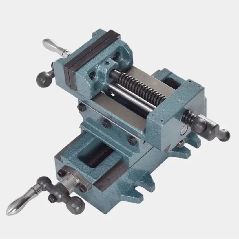 

Two-way Movement Vise Workbench Industrial Heavy Precision Cross Flat Pliers 3/4 Inch Clamp Bench High Quality