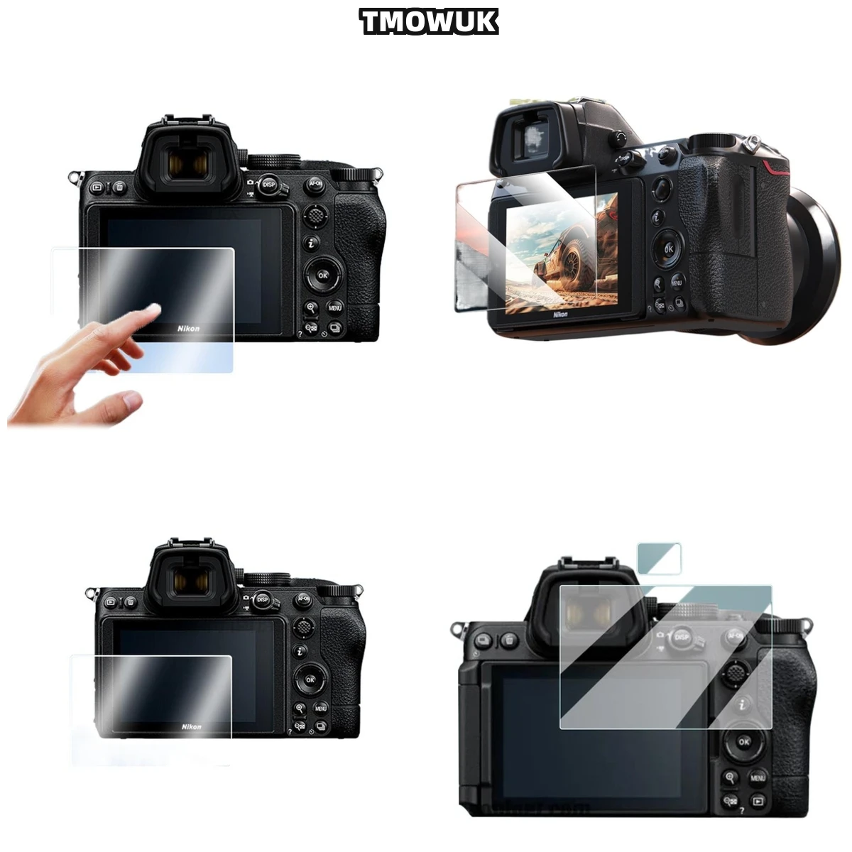 

For Nikon Z5 Z6 Z7 Z8 Z9, Advanced Screen Protector, 9H Hardness, Crystal Clear