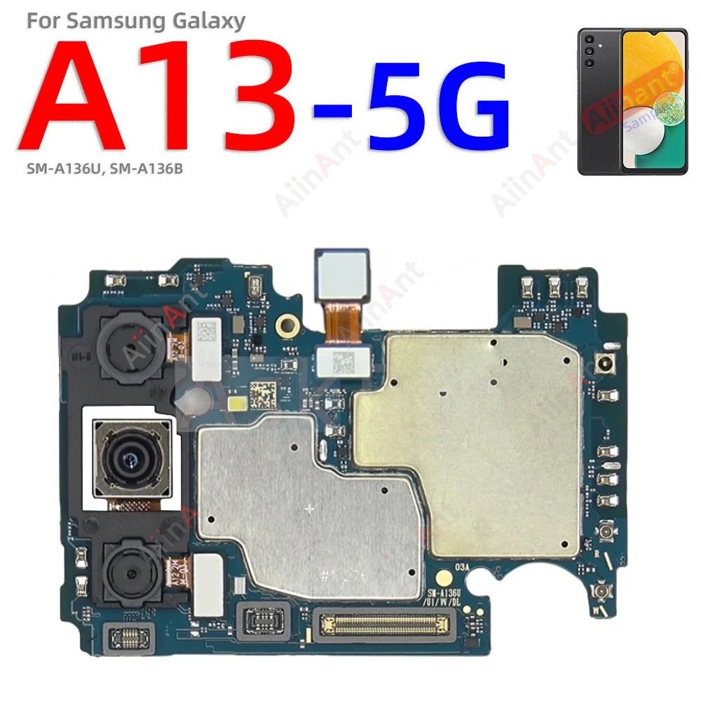 Macro Depth Wide Main Small Front Back Rear Camera Flex Cable For Samsung Galaxy A13 A135F A137F A136B 4G 5G