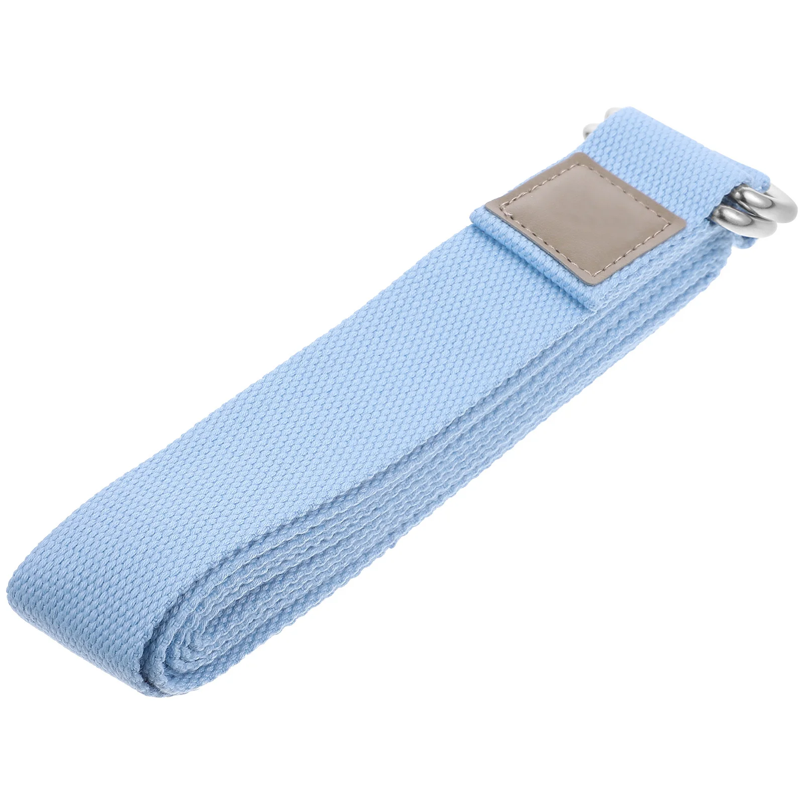 

Yoga Auxiliary Strap 250Cm Sky-Blue Long-Lasting Exercise Support for Beginners Advanced Practitioners Daily Stretching