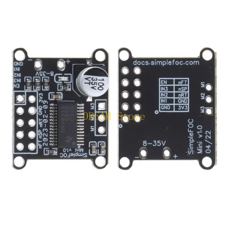 

SVPWM/SPWM алгоритм DRV8313 плата драйвера бесщеточного двигателя 8 В-30 В 2,5 А лучшая продажа
