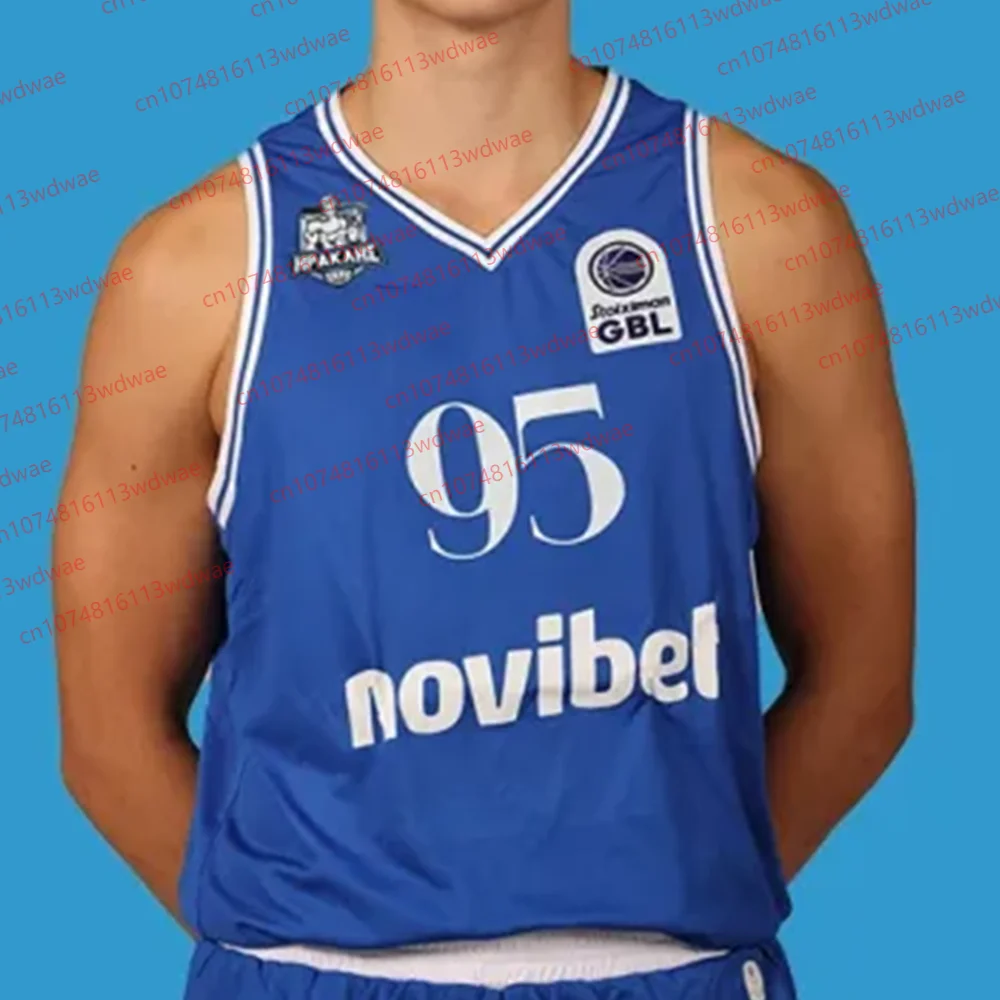 2025 قميص كرة السلة اليونانية سريعة الجفاف طقم جيرسي رياضي وهيراكيز قميص كرة السلة РАТ-ΦОПВМ্যান ТСТН 17 كرة السلة جيرسي #5