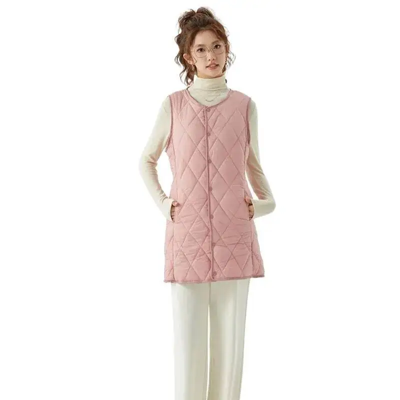 

Long Winter Warm Face Women's Cozy Ladies Vest For Cold Weather