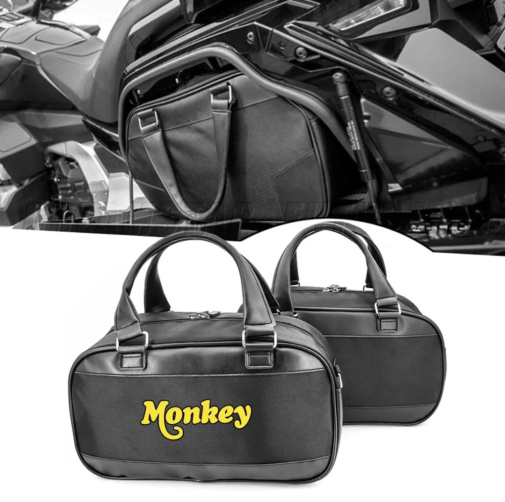 

For Honda Monkey 125 monkey 125z125 2021 2022 2023 Motorcycle Trunk Saddlebag Saddle bags Liner Set Inner Bag Side Case