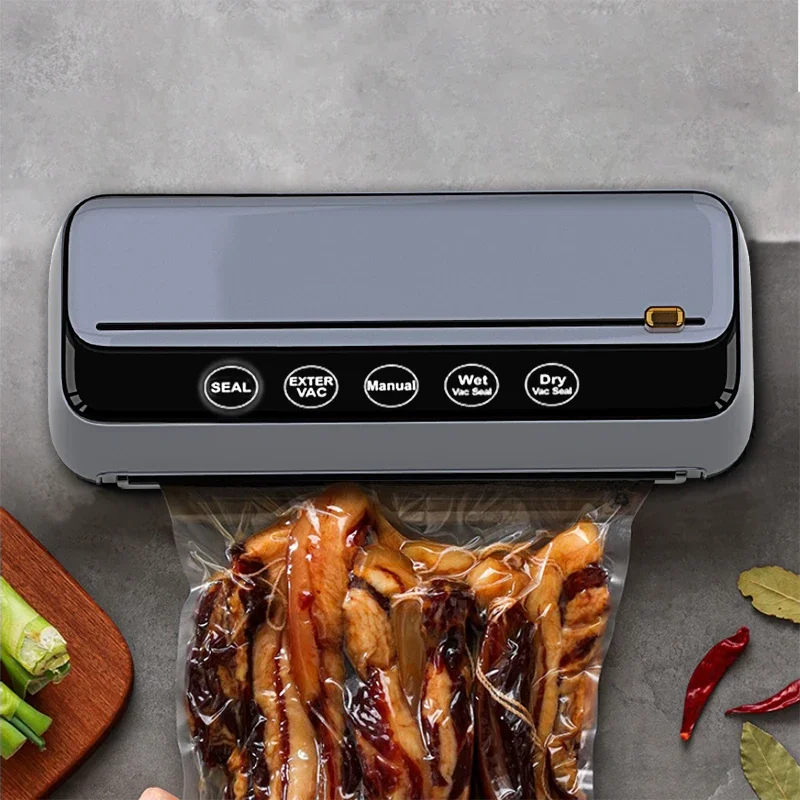 

Automatic Vacuum Sealer Machine One-Key Sealing Machine Touch Screen Vacuum Food Sealers