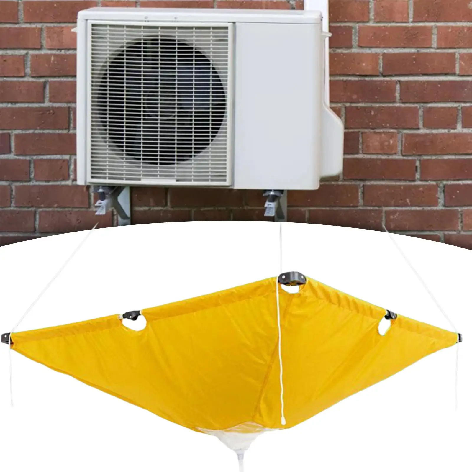 

Air Conditioning Cleaning Cover Washing Water Bag ,Foldable, Wall Mounted Reusable Cleaning Cover for Hanging Air Conditioner