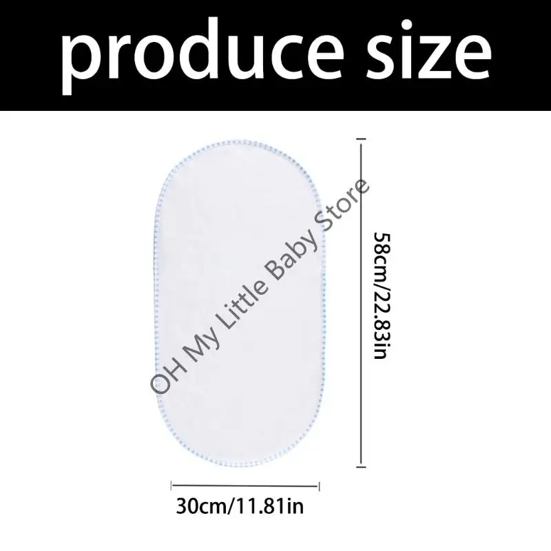 M76C – doublure tapis à langer souple, imperméable, drap drap en coton, coussinets lit