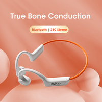 Ture Bone Conduction Headphones Bluetooth Earphone Bone Wireless Headset Sport HiFi Stereo Open Ear Bone Heardset Bluetooth
