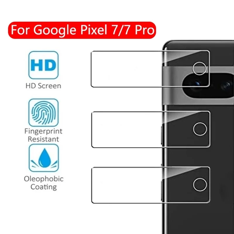 HD Bubble-Free Back Lens Glass For Google Pixel 7 Pro Rear Camera Lens Protector Pixel7 Pixel7 Pro 5G Camera Tempered Glass